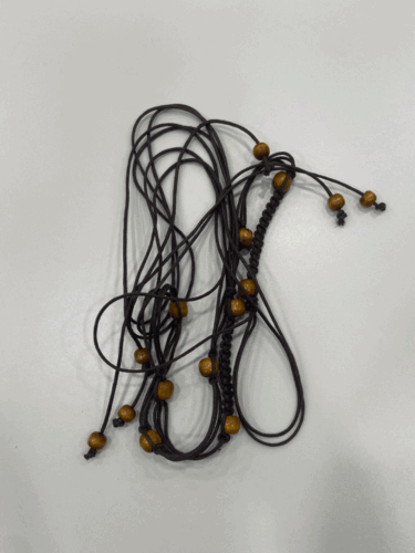 hippie bead strap vintage rope string belt