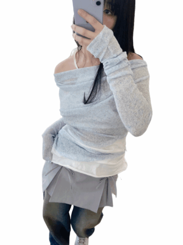 boca mesh holter layer knit